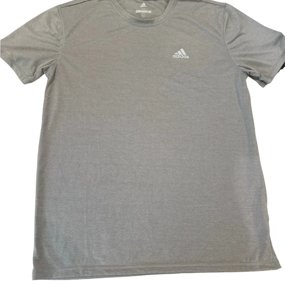 Adidas Men's Golf Heather Gray Tee‎